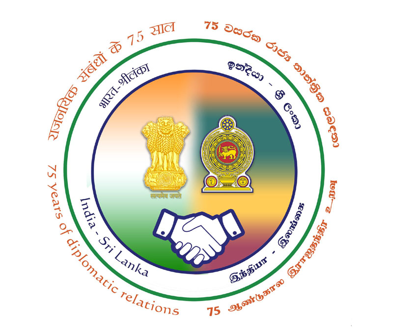 India-Sri Lanka launch logo to mark 75th year of diplomatic ties