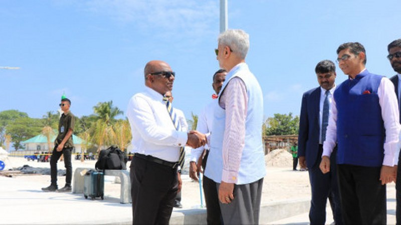 S Jaishankar departs after his two-day visit to Maldives