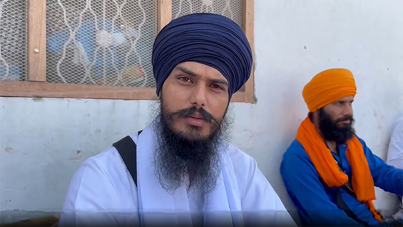 'I am not surrendering': Fugitive Khalistani leader Amritpal Singh releases new video on YouTube