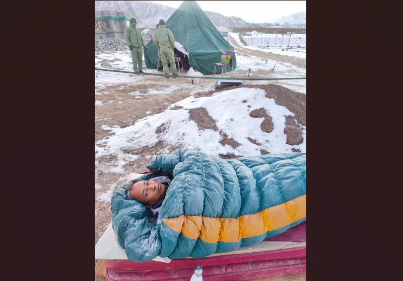 Ladakhi innovator Sonam Wangchuk on 'climate fast', claims he is put under house arrest