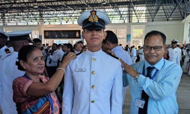 Meghalaya's Proshidh Prosonno Hajong joins Indian Coast Guard as Assistant Commandant