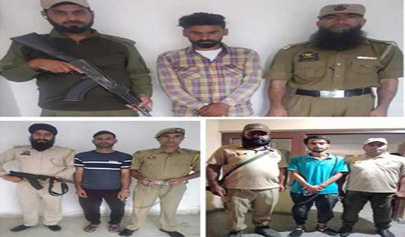 Kashmir: Police book 3 wanted drug smugglers under PIT-NDPS Act in Baramulla