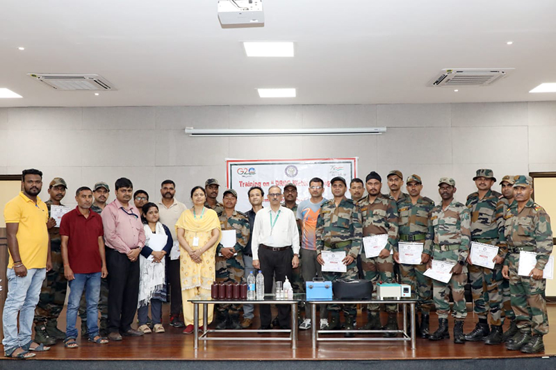 Training on ‘DRDO Water Testing’ for armed forces under 4 Corps