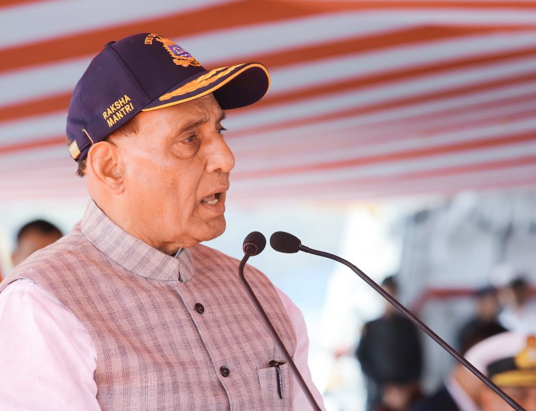 Will track down merchant ship attackers from the depth of the sea: Defence Minister Rajnath Singh