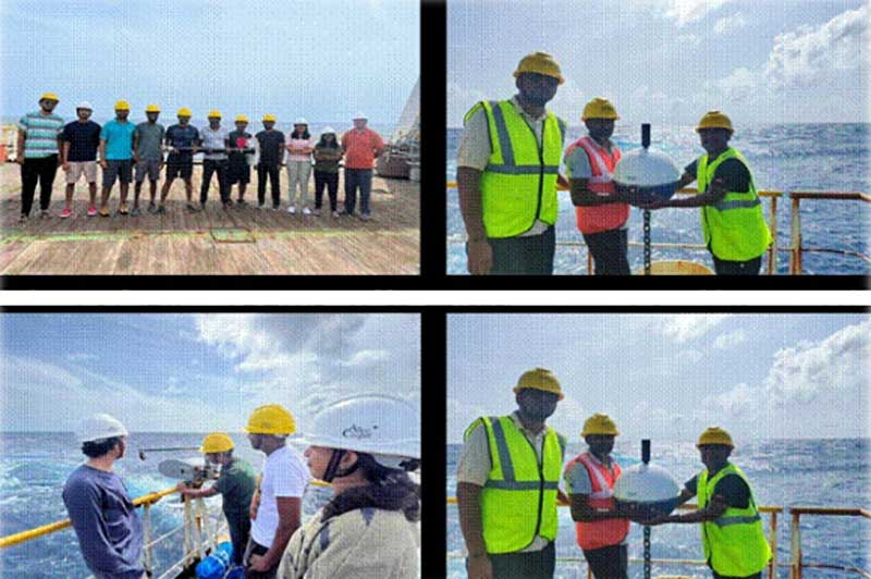 India, Bangladesh, and Mauritius scientists participate in Joint Expedition which aim to build capacity in ocean observation