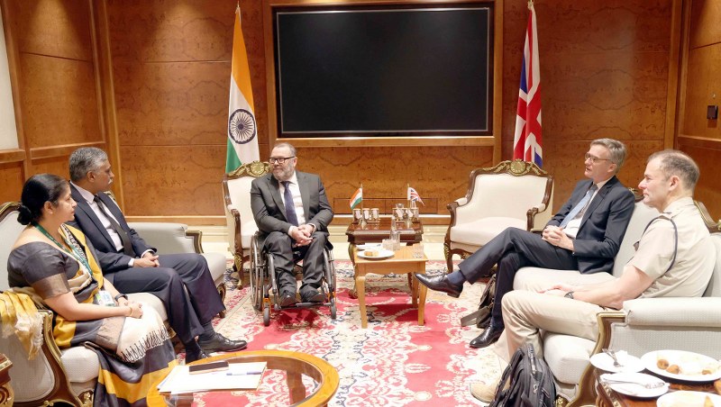 India and UK conduct Defence Consultative Group meeting
