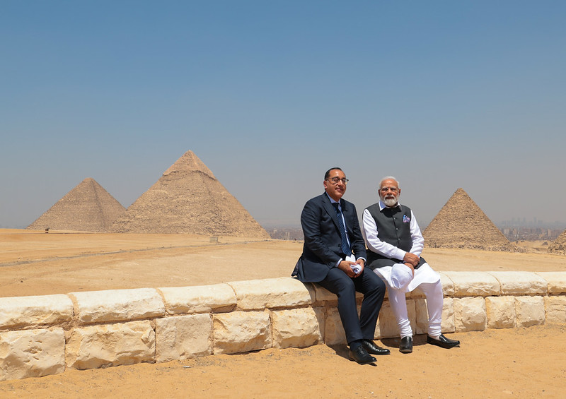 Joint Indo-US initiatives and Modi's Egypt visit checkmate China in the Middle East
