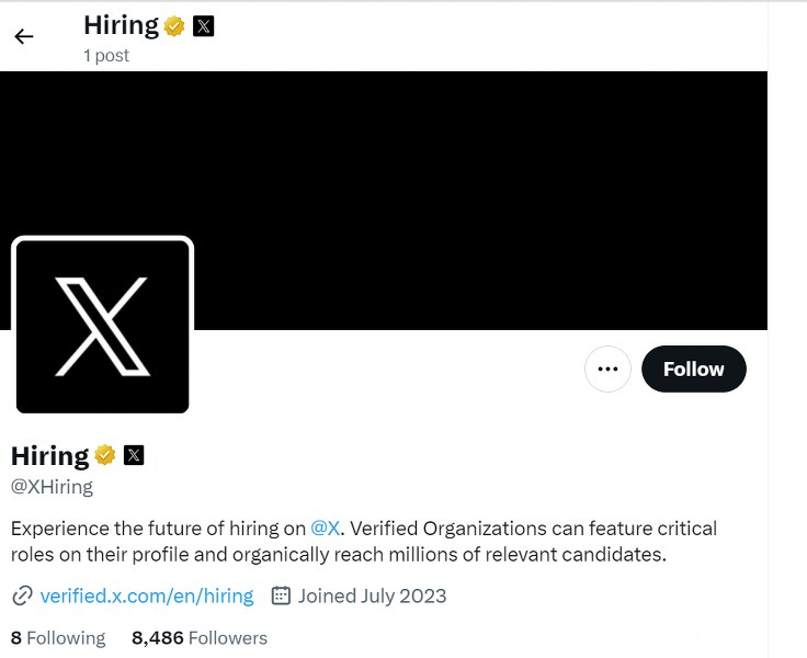 Elon Musk's X launches feature for recruiters and job seekers