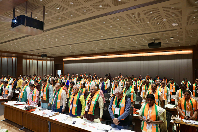 BJP's office-bearers meet to chalk out Lok Sabha poll strategy