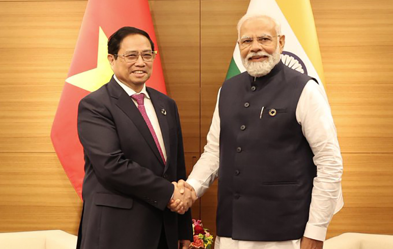 G7: PM Modi meets Vietnamese counterpart Pham Minh Chinh, agrees to enhance high-level exchanges