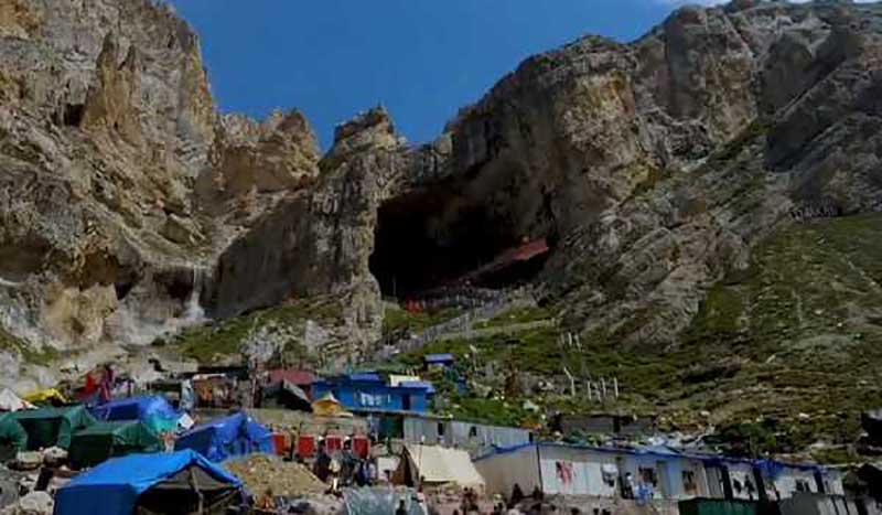 Amarnath yatra temporarily suspended due to inclement weather