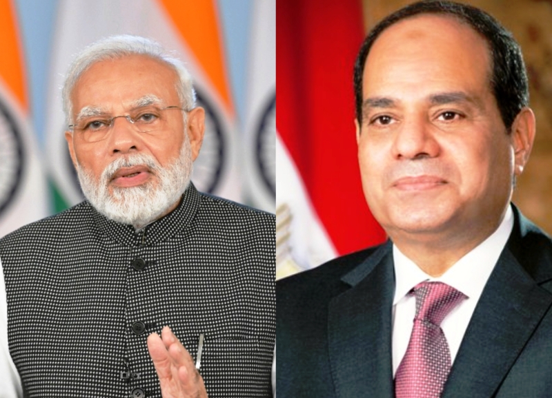 PM Modi welcomes Egypt President Abdel Fattah el-Sisi to India