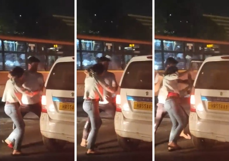 Woman assaulted, shoved into car by man on busy Delhi road; police starts probe