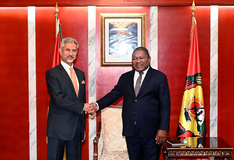 India committed to enhancing ties: S Jaishankar to Mozambique President Filipe Nyusi