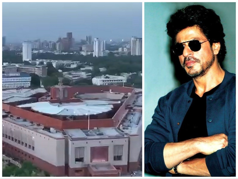 On PM Modi's universal tweet, Shah Rukh Khan posts new Parliament building video with voiceover