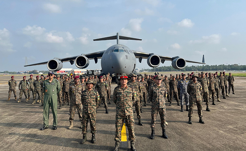 Indian Army contingent departed for Australia to participate in Joint Military Exercise AUSTRAHIND-23