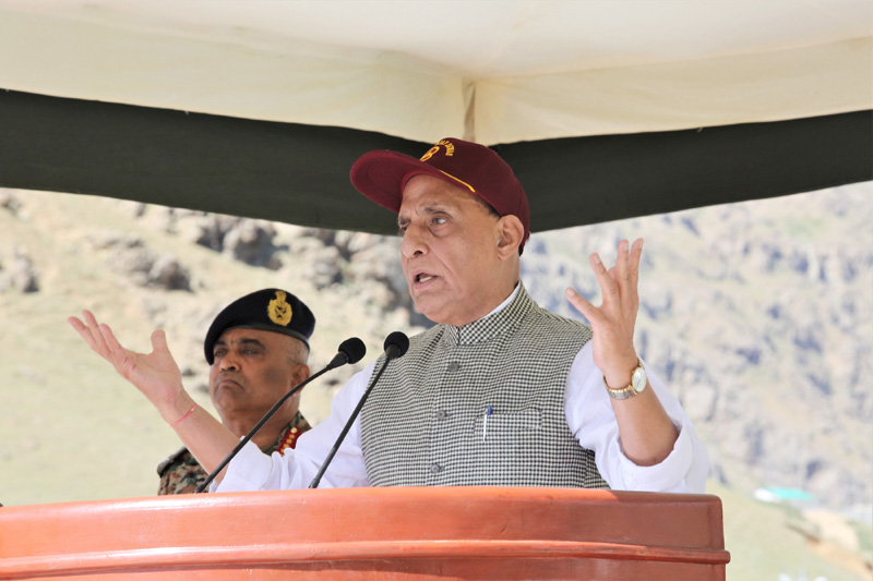 Indian Army will not hesitate to cross LoC to safeguard the interests of the country: Rajnath Singh