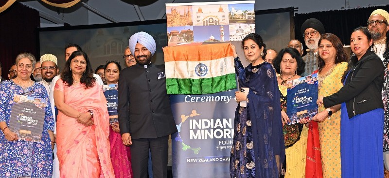 Western media running false propaganda of minority persecution in India, say leaders in New Zealand at IMF launch