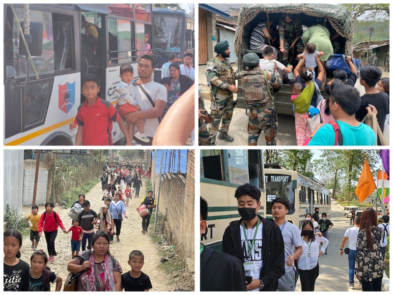 Manipur Violence: Nagaland govt evacuates Naga students, civilians from Imphal with security agencies' help