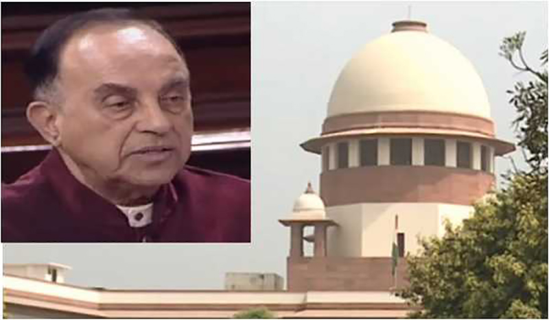 BJP MP Dr Subramanian Swamy pleads Supreme Court to list his Ram Setu plea for urgent hearing