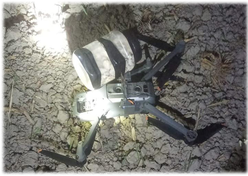 BSF recover China-made Pakistani drone from Punjab with heroin