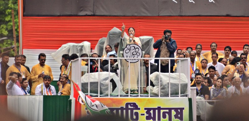 'I do not care about chair, but want BJP's wipe-out': Mamata Banerjee peddling 'INDIA' at Martyrs' Day rally