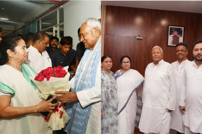 Mamata Banerjee meets Nitish Kumar, Lalu Prasad, Tejashwi in Patna ahead of mega Oppositions' meet