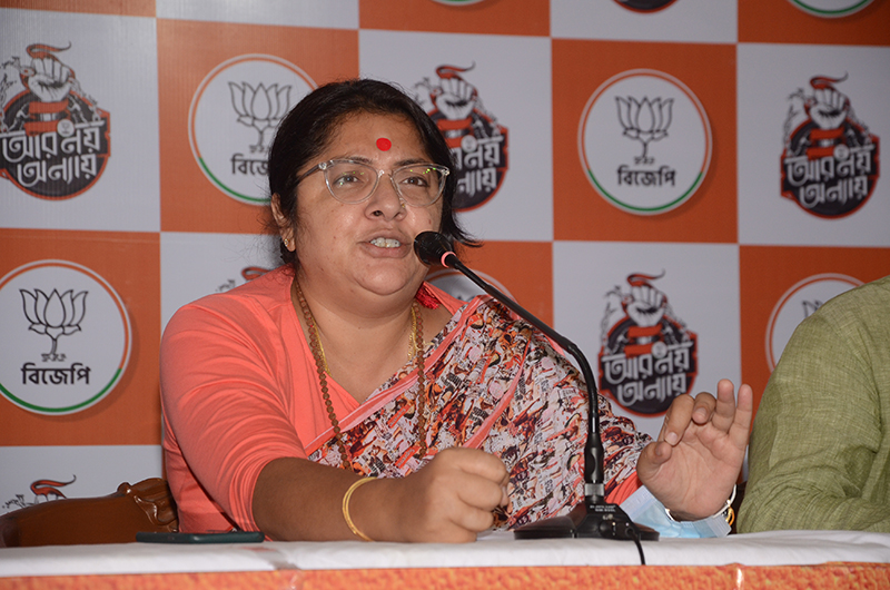 'If TMC activists slap you, slap them harder': BJP MP Locket Chatterjee