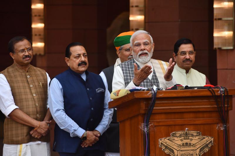 Don't vent anger of defeat in parliament session: PM Modi to Opposition