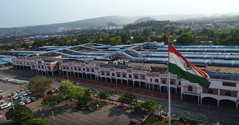Visakhapatnam railway station receives ‘Green Railway Station Certification’ with highest Platinum rating