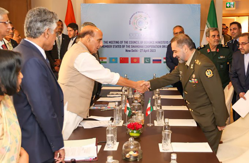 Rajnath Singh meets Iranian Defence Minister Mohammed Reza Gharaei Ashtiyani, discusses bilateral defence cooperation