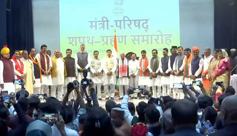 Twenty-eight MLAs take oath as Ministers in Madhya Pradesh