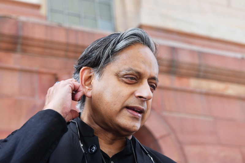 Shashi Tharoor | Photo courtesy: UNI
