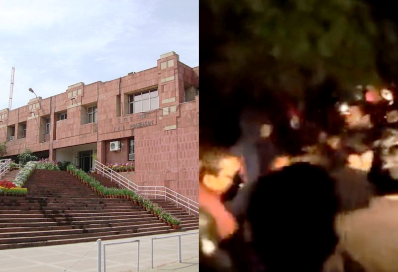 Stones thrown at JNU students watching BBC documentary on PM Modi inside campus