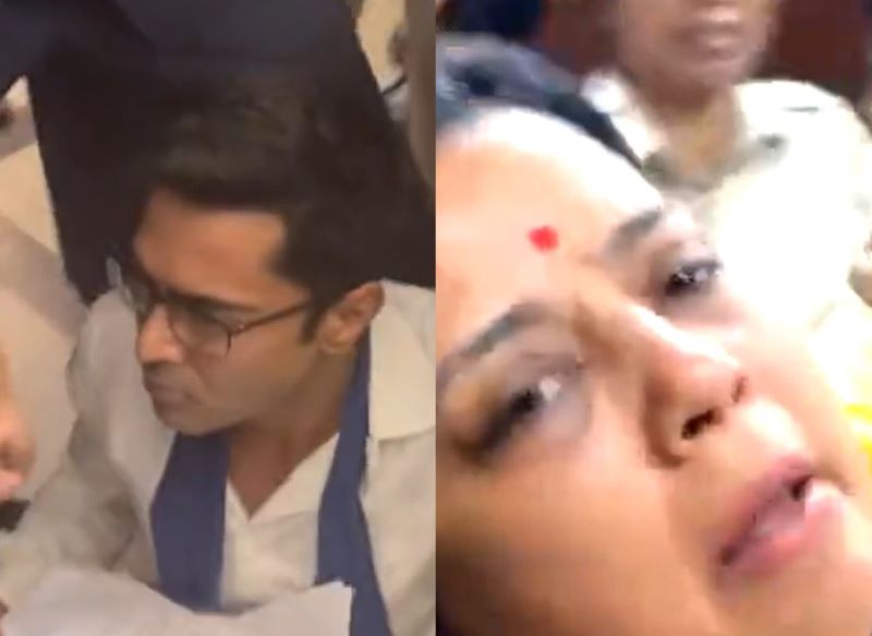 Abhishek Banerjee, Mahua Moitra 'dragged, manhandled' by Delhi Police amid protest over central funds release: TMC alleges