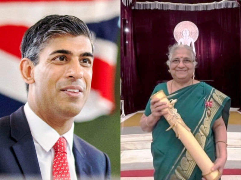 'Proud day': UK PM Rishi Sunak reacts to mother-in-law Sudha Murty's Padma Award