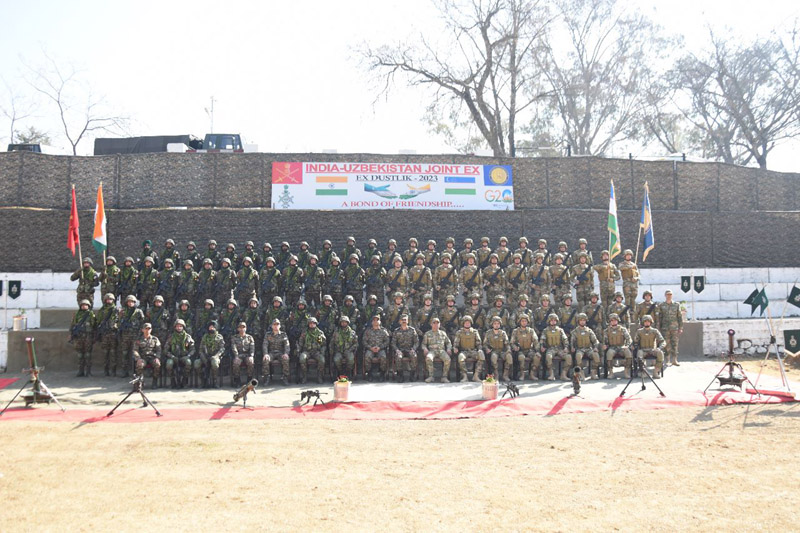 Uttarakhand: India-Uzbekistan Joint military exercise commences