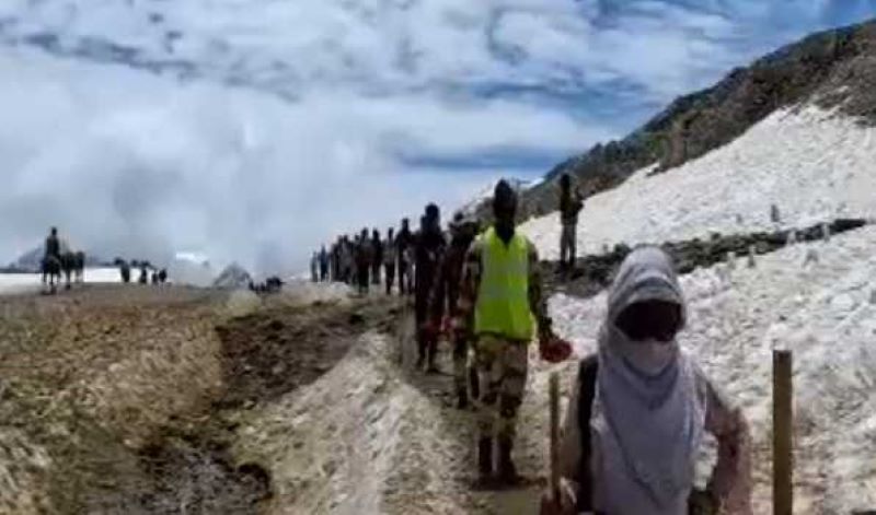 Amarnath Yatra: Fresh batch of 2,155 pilgrims leave from Jammu base camp
