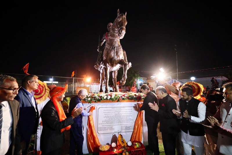 Shivaji statue unveiled in Mauritius, PM Modi praises occasion