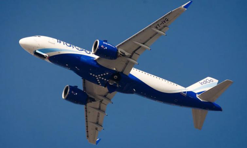 IndiGo's livery takes flight on Boeing 777 aircraft today