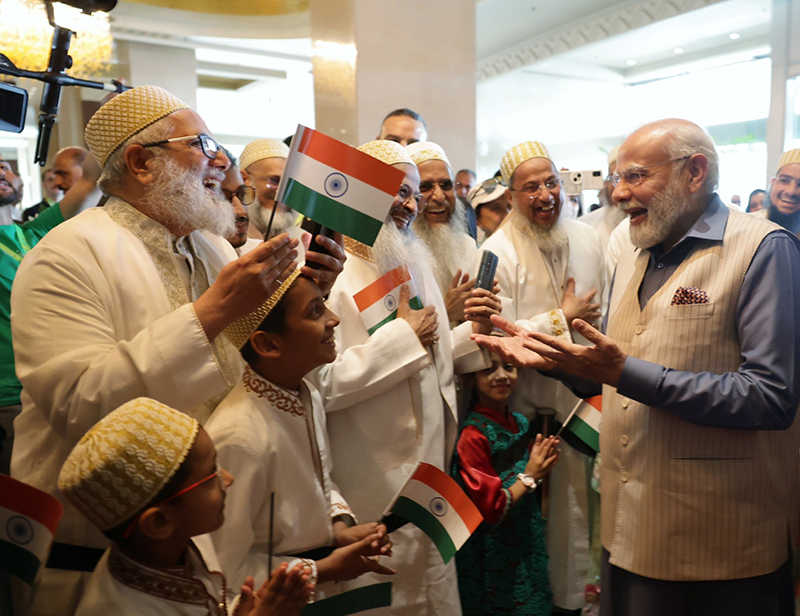 PM Modi meets Indian diaspora in Egypt amid ‘Vande Mataram’ and ‘Modi Modi’ chants