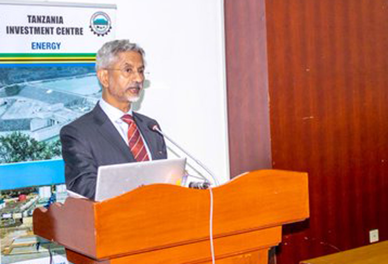 Jaishankar stresses on Mission IT during his interaction with Indian community in Dar es Salaam