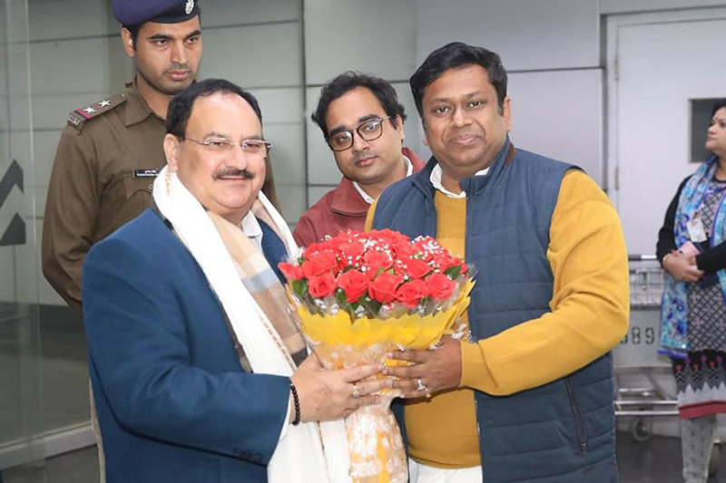 JP Nadda arrives in West Bengal to boost up BJP for 2024 Lok Sabha polls