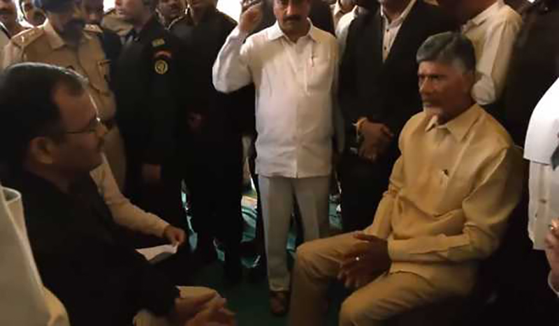 'Falsely implicated for political gain': Arrested TDP chief Chandrababu Naidu tells court
