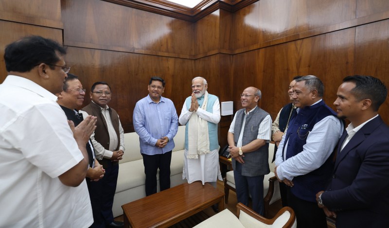 Meghalaya CM Conrad Sangma meets PM Modi on crucial state concerns