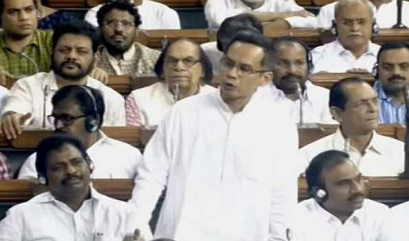 Congress MP Gaurav Gogoi takes up No Confidence Motion debate in Lok Sabha, says it intends to break PM Modi's 'silence' on Manipur violence