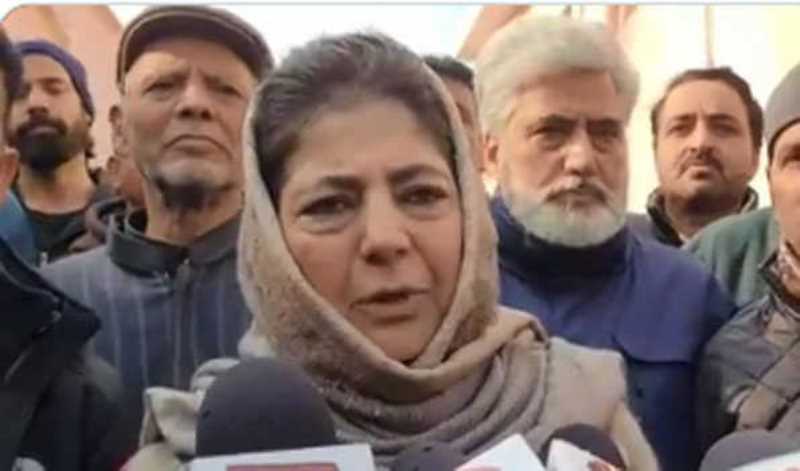 Mehbooba Mufti put under house arrest ahead of her Poonch visit, alleges PDP