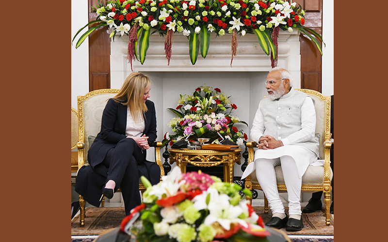 Hope India will play a central role in Ukraine peace: Italian PM Meloni to PM Modi