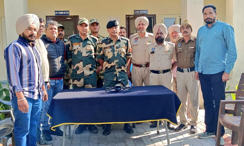 BSF, Punjab Police recover two Chinese-made Pakistani drones