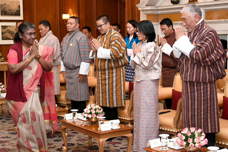 Parliamentary delegation from Bhutan calls on President Murmu, India is foraying into new avenues of bilateral cooperation with neighbour